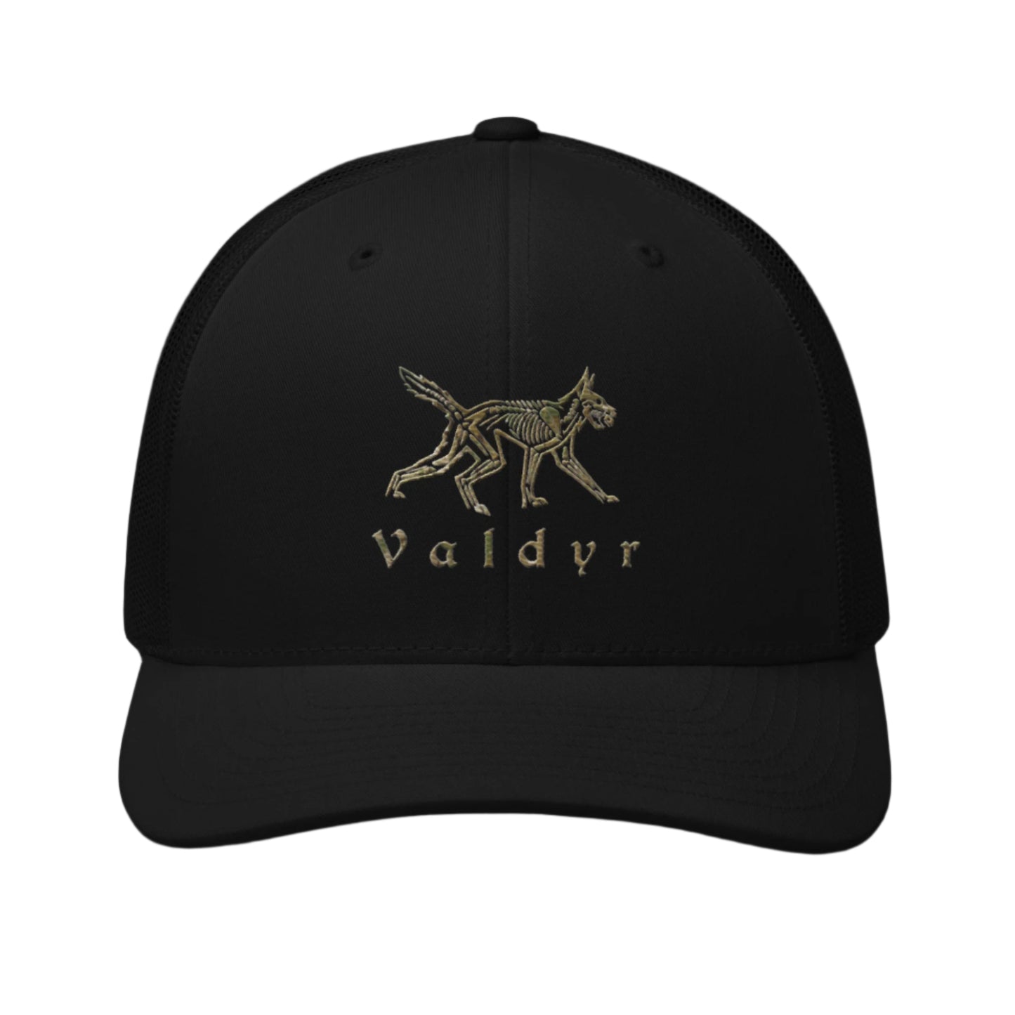 Stretched Wolf Trucker Hat