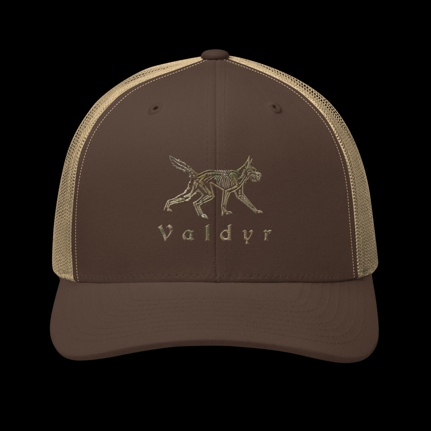 Stretched Wolf Trucker Hat
