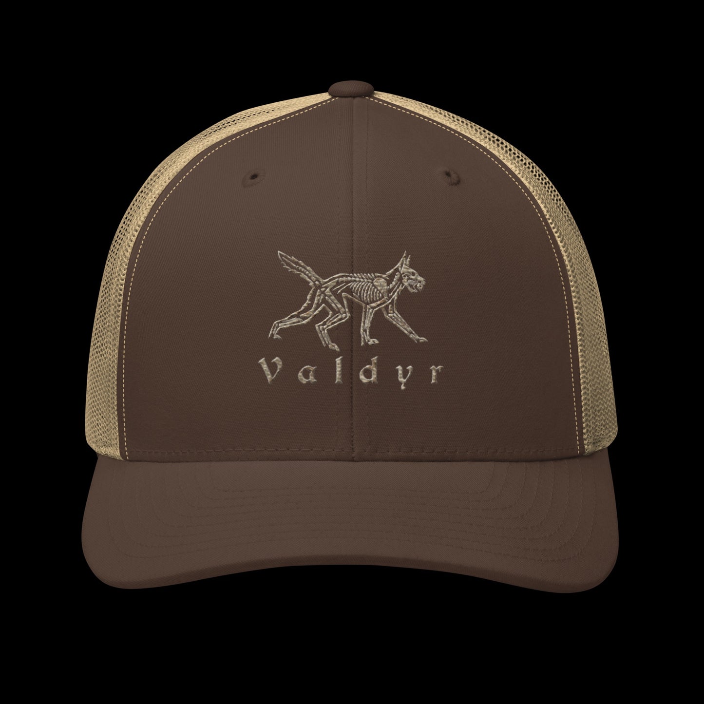 Stretched Wolf Trucker Hat