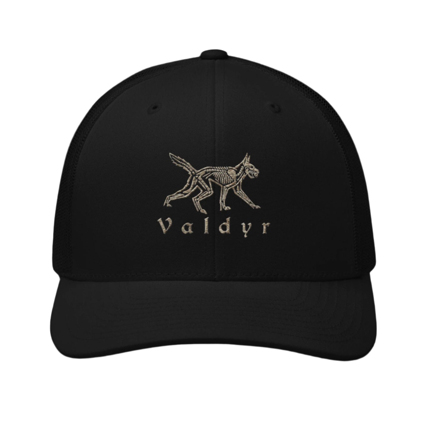 Stretched Wolf Trucker Hat