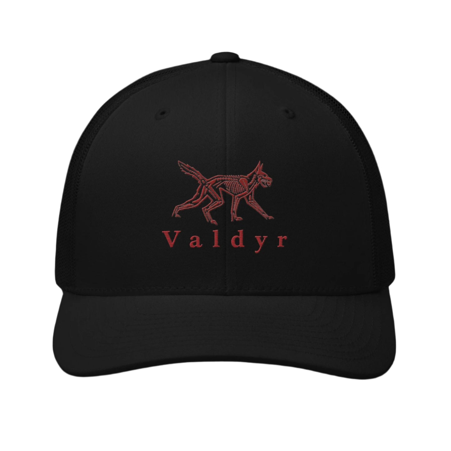 Stretched Wolf Trucker Hat