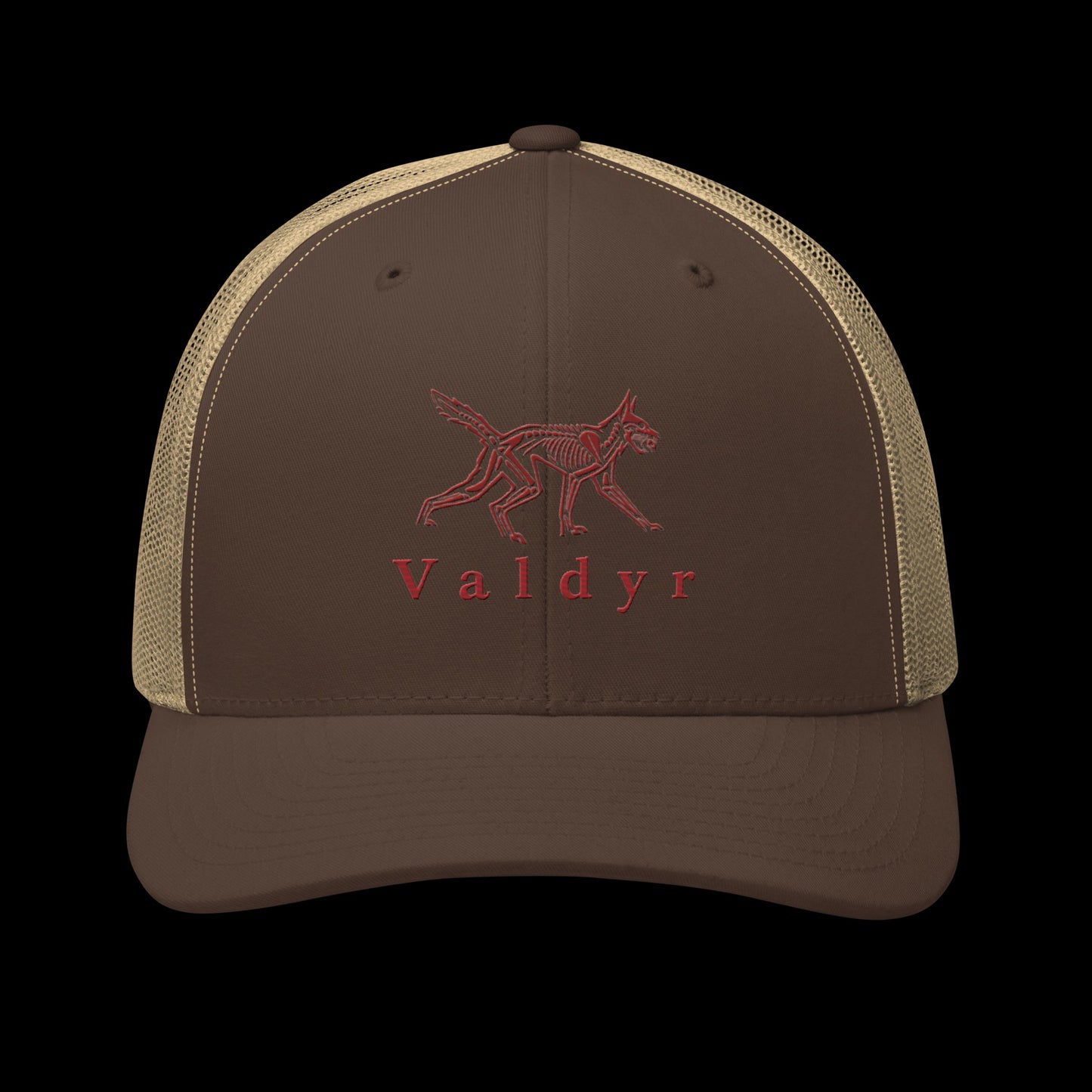Stretched Wolf Trucker Hat
