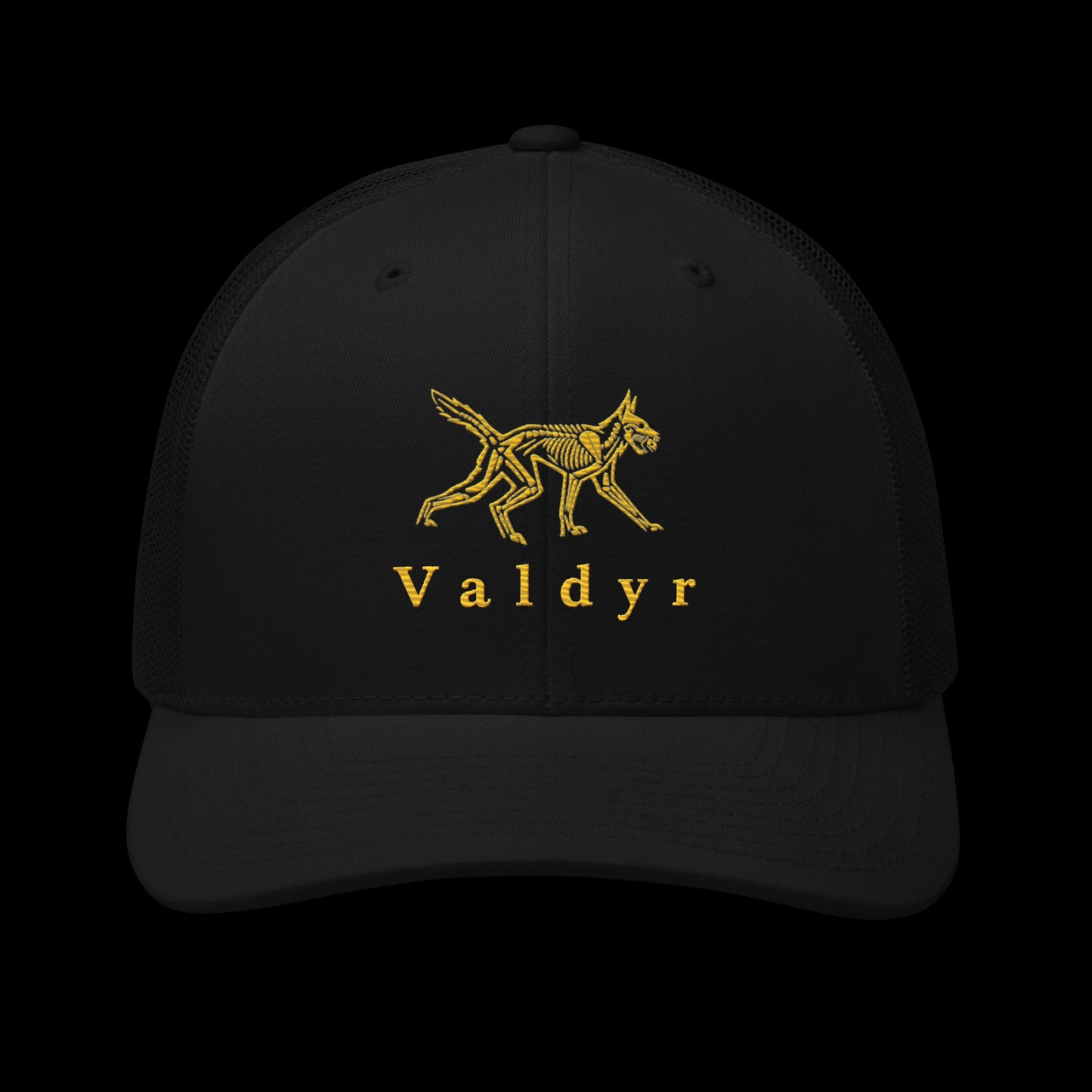 Stretched Wolf Trucker Hat