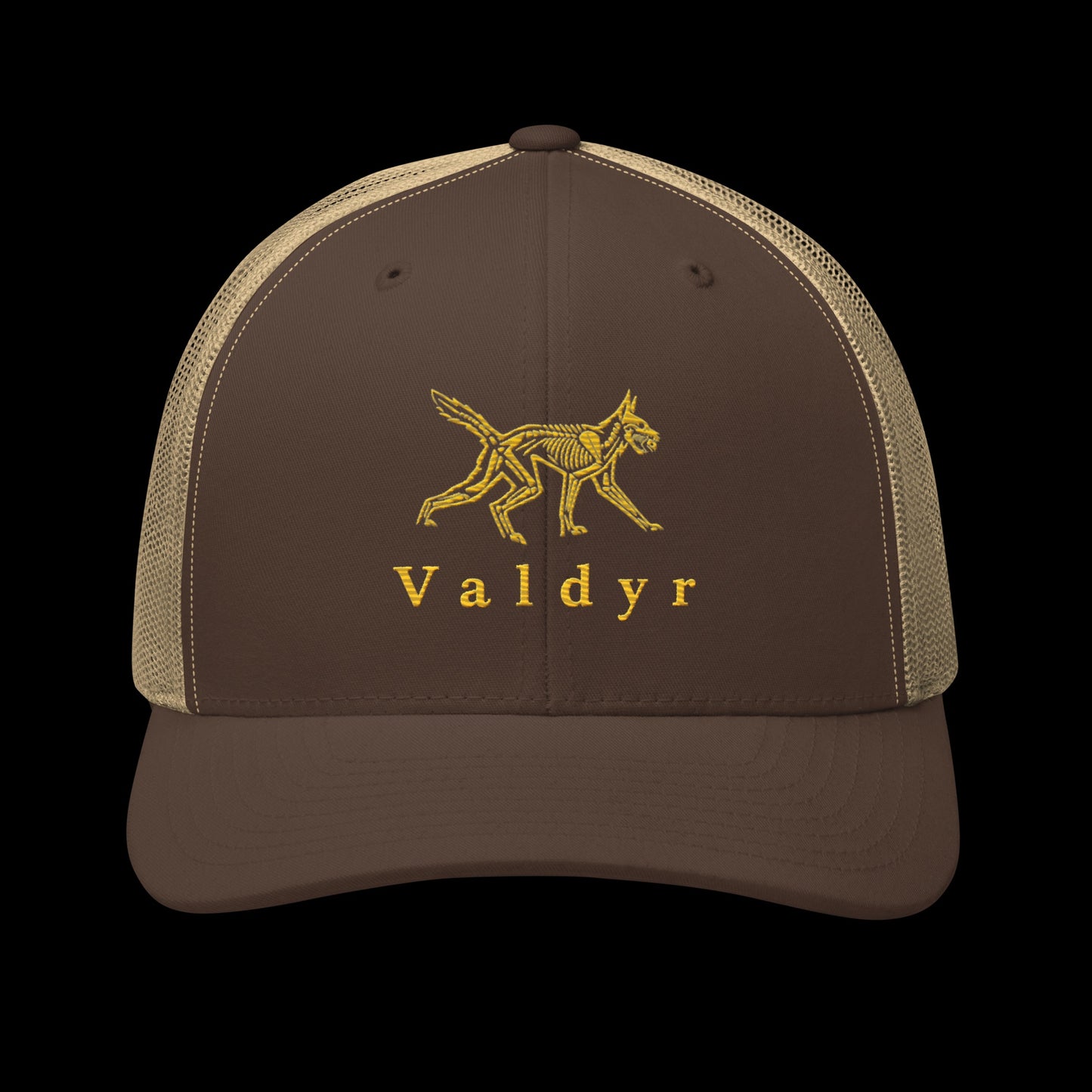 Stretched Wolf Trucker Hat