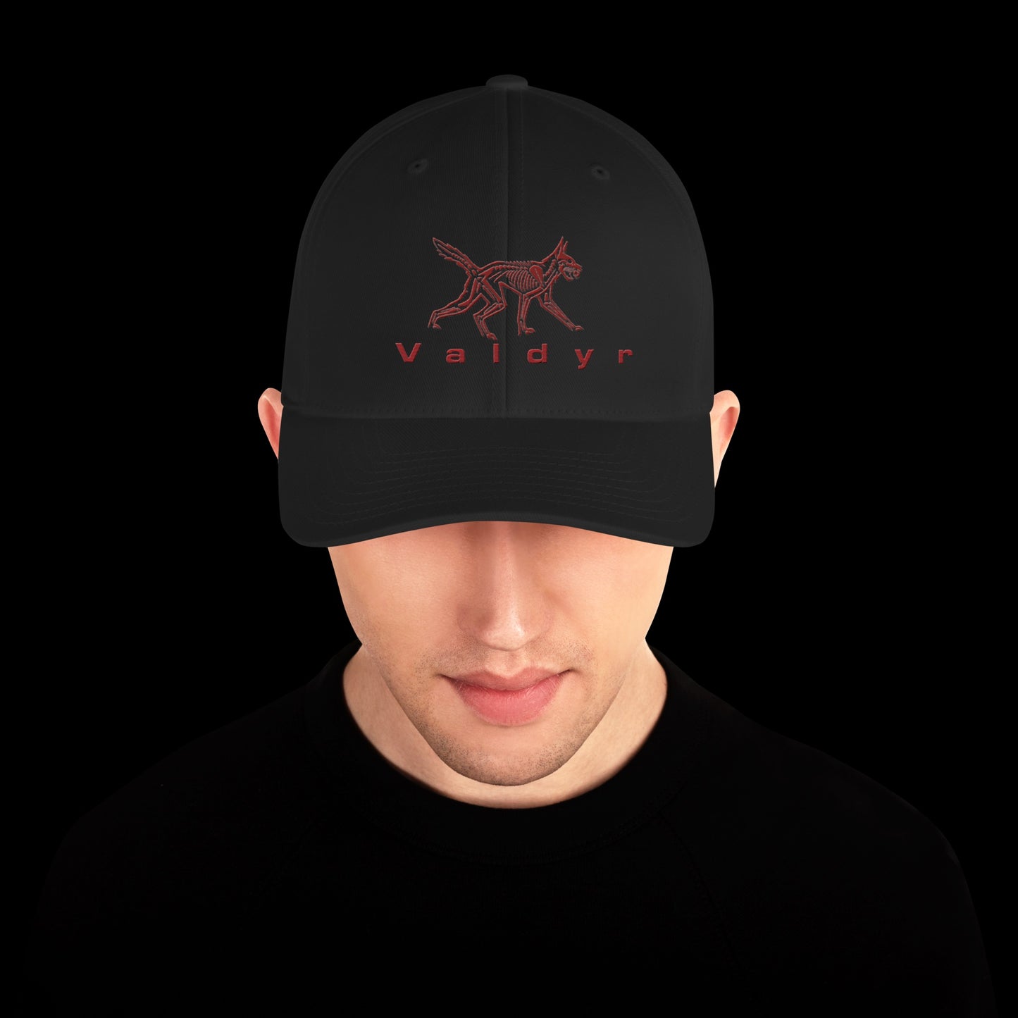 Stretched Wolf Flexfit Hat