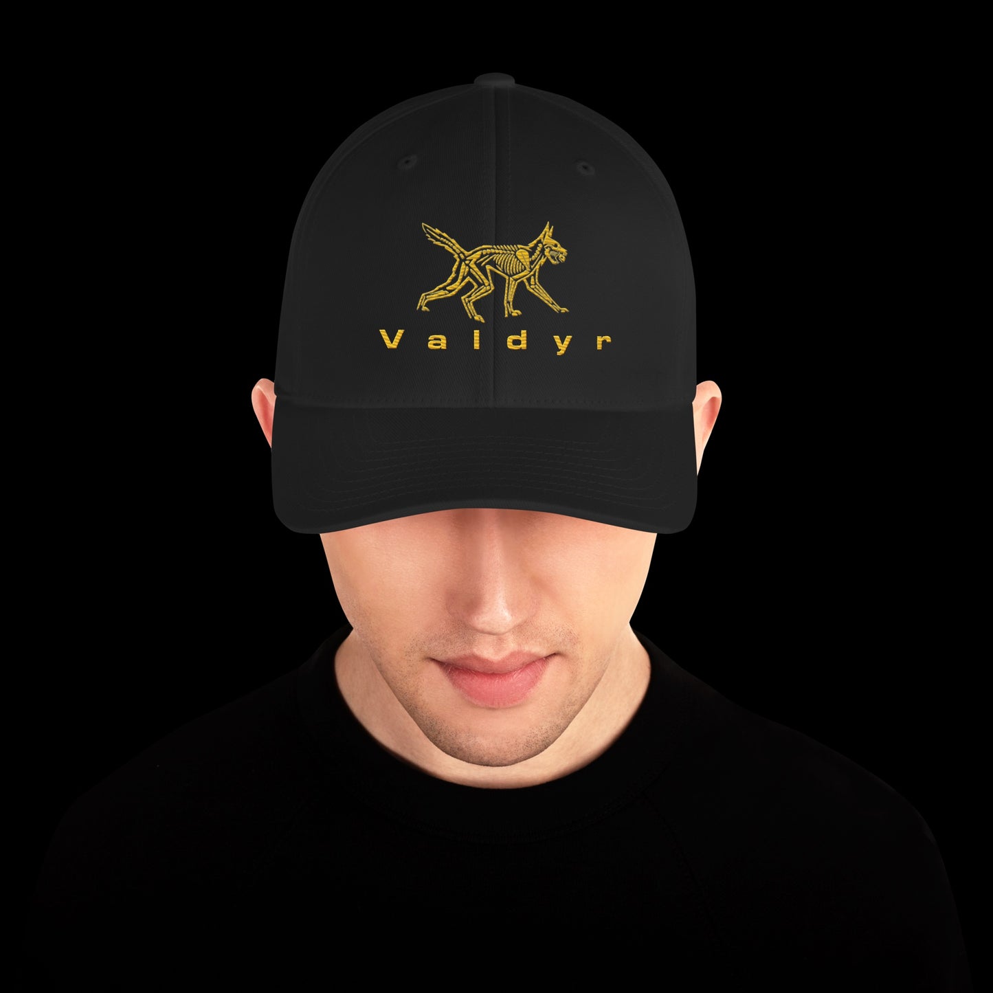 Stretched Wolf Flexfit Hat