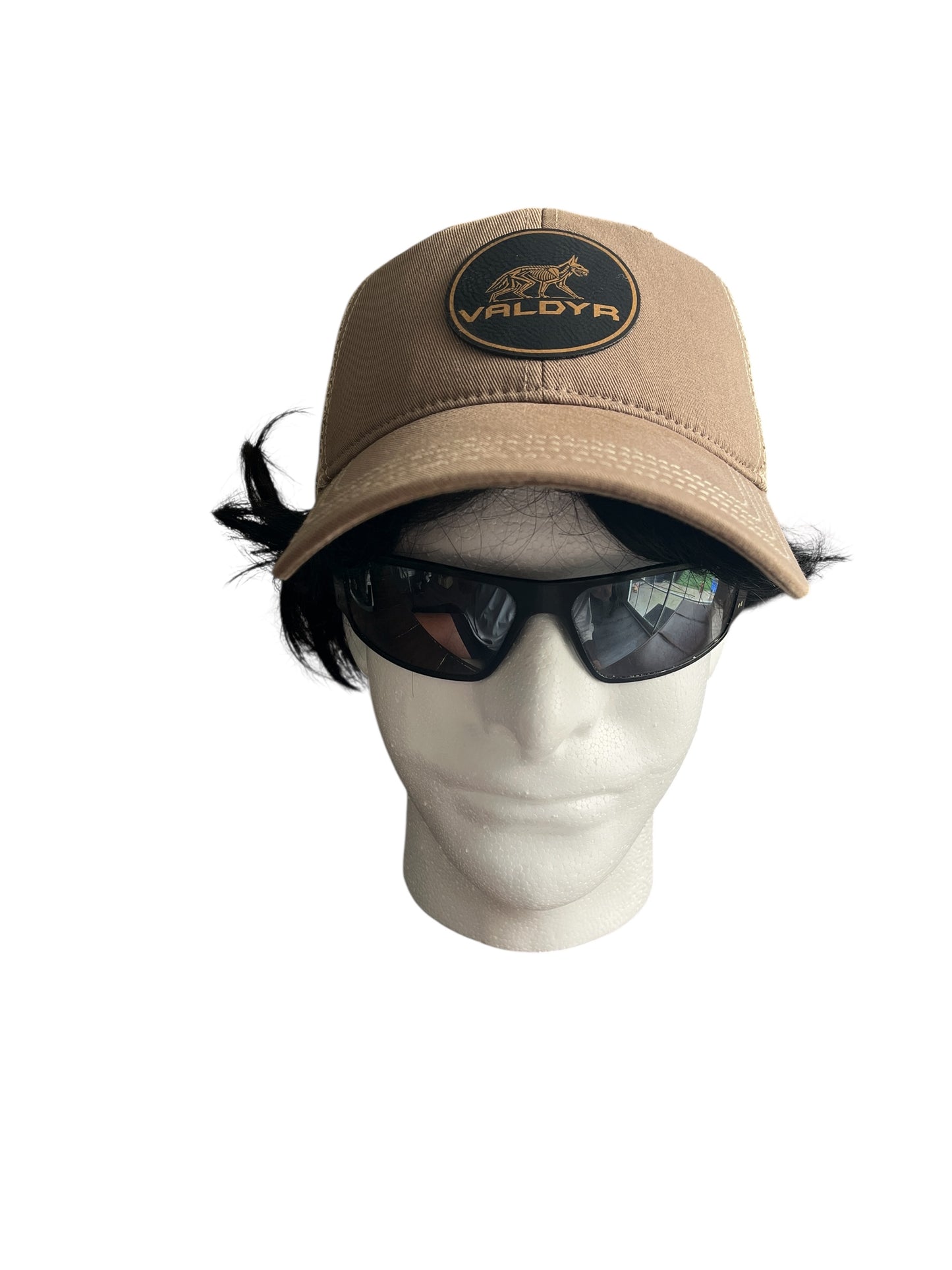 Tan Shadow Wolf Trucker