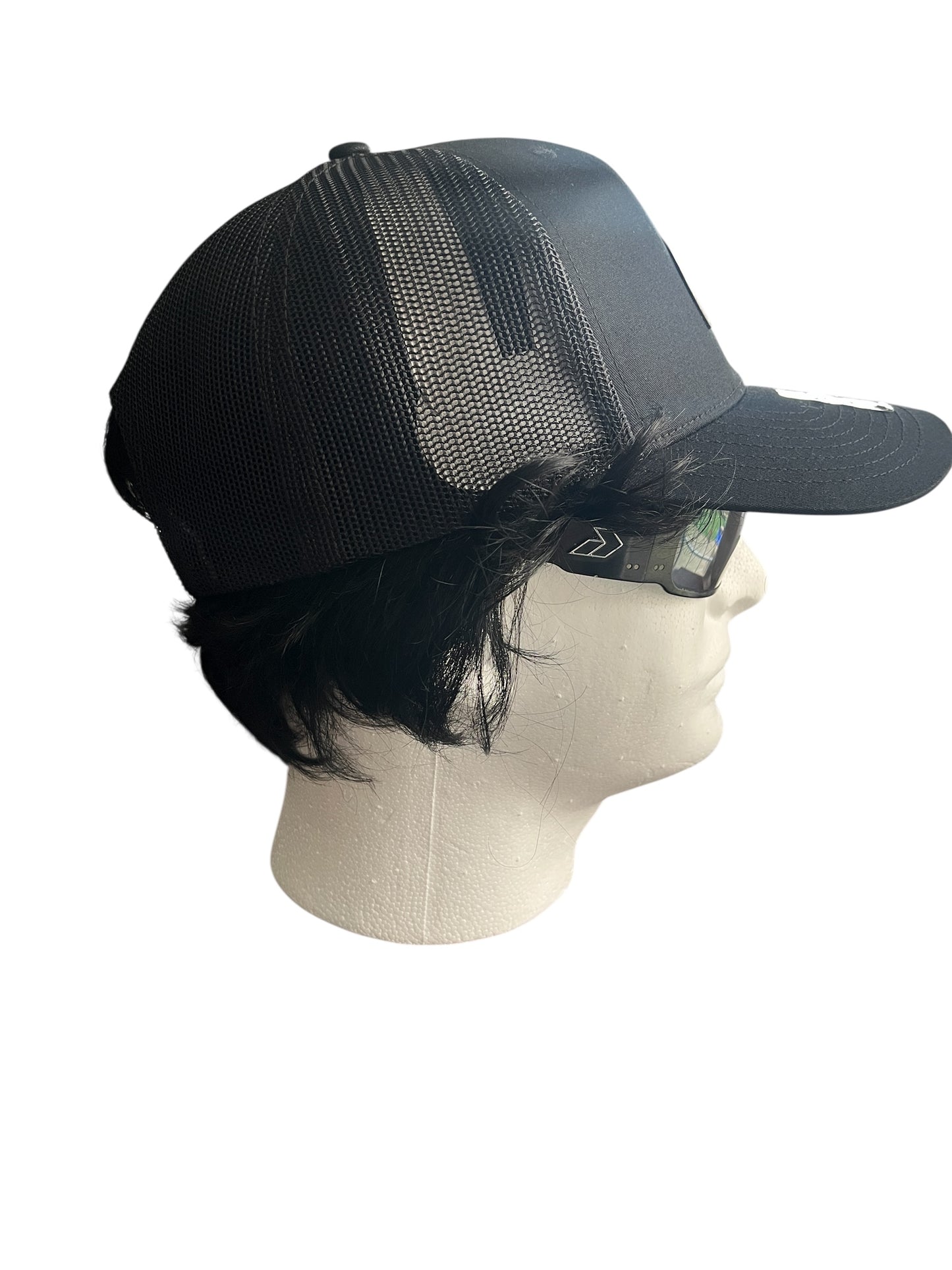 Black and Gold Spear Point Hat