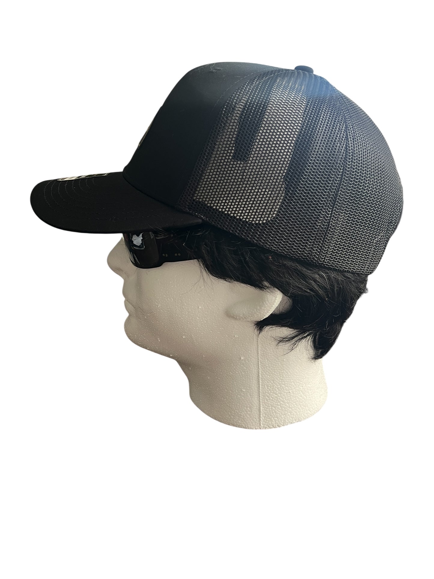 Black and Gold Spear Point Hat