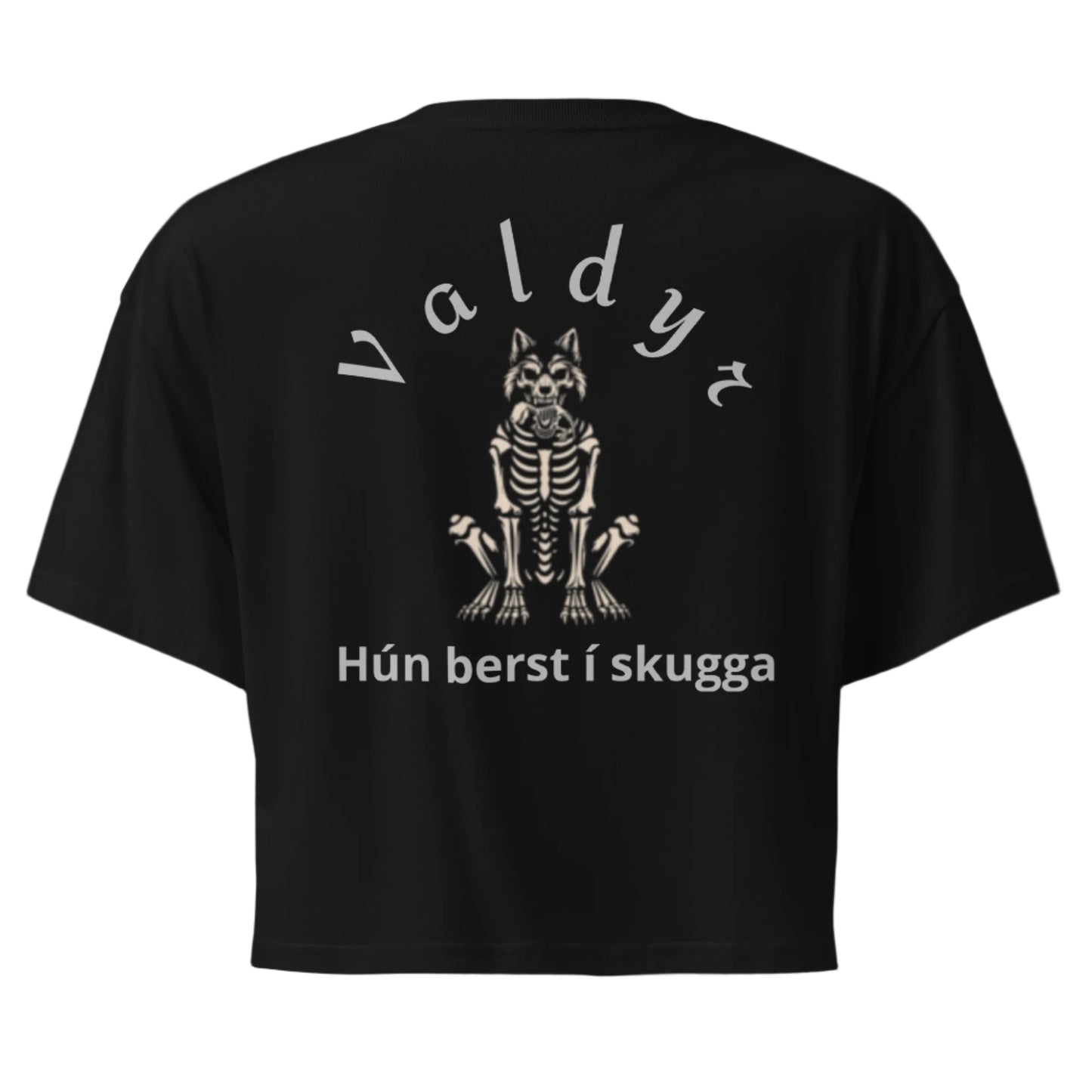 Hún berst í skugga Women's Crop