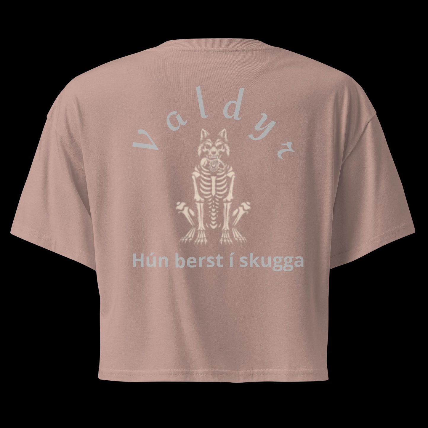 Hún berst í skugga Women's Crop