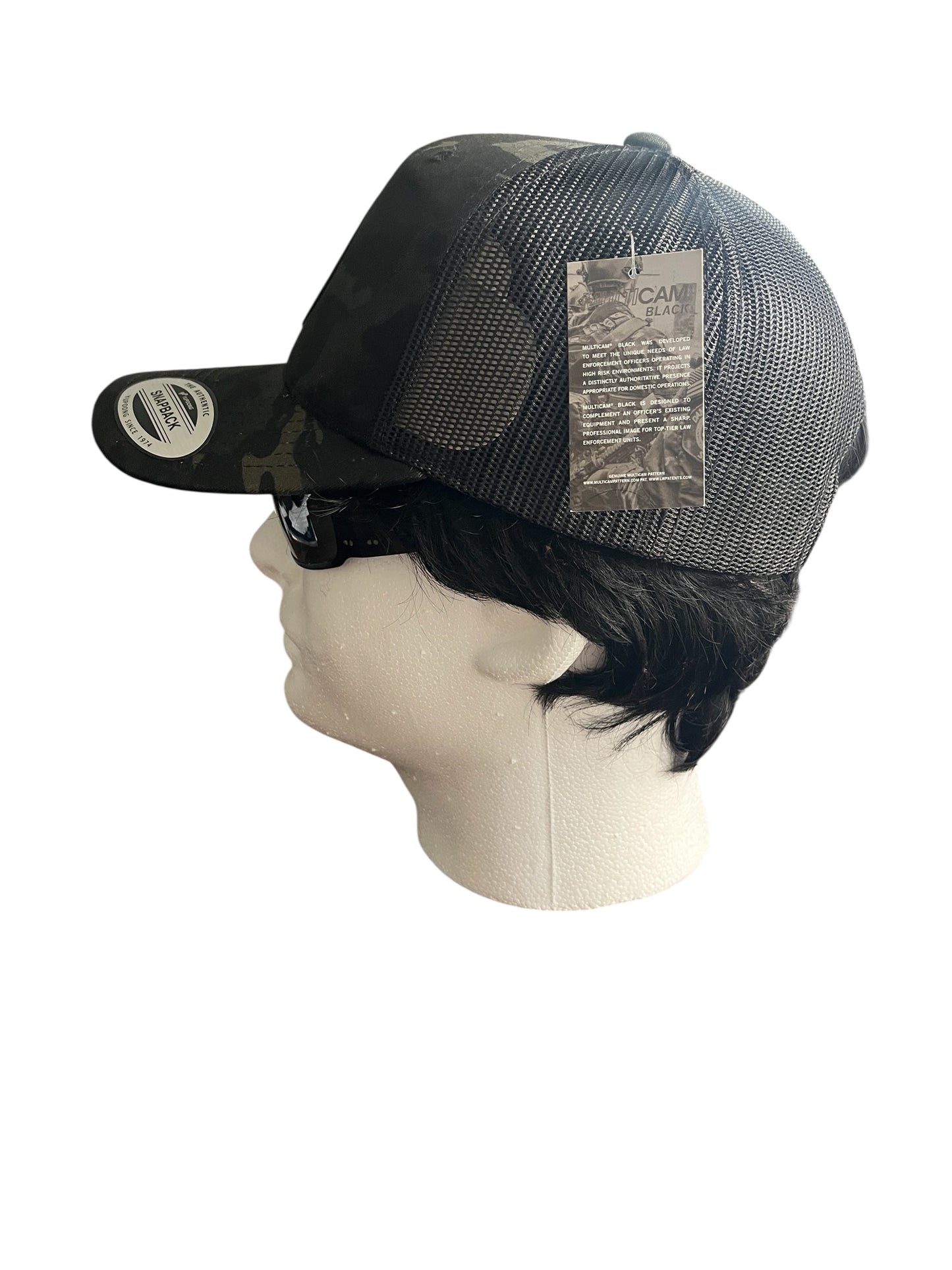 Black Multicam War Sigil Hat